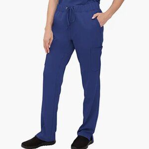 SOULFUL SCRUBS 6 Pocket, Cargo Pant/ Stylish Medical Scrub Pant with Midrise, XS